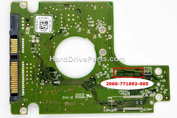 2060-771692-005 Carte Disque Dur WD