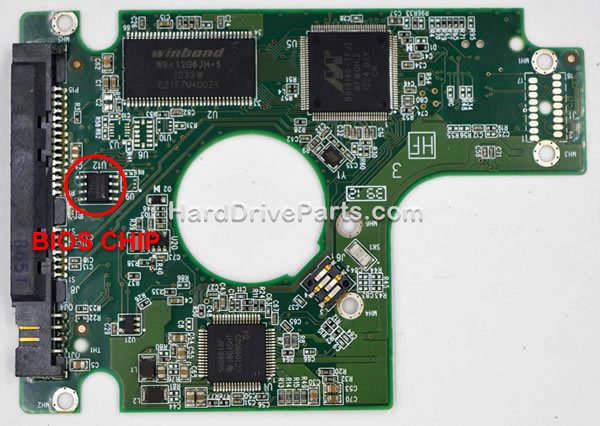 2060-771692-006 Transfert BIOS Carte Disque Dur WD