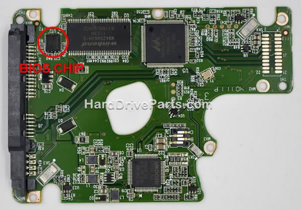 2060-771696-004 Transfert BIOS Carte Disque Dur WD