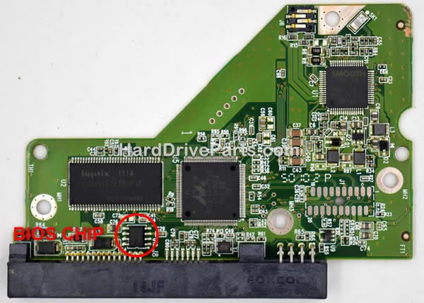 2060-771698-002 Transfert BIOS Carte Disque Dur WD