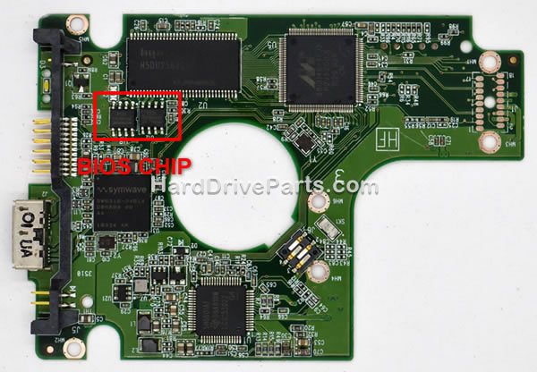 2060-771737-000 Transfert BIOS Carte Disque Dur WD