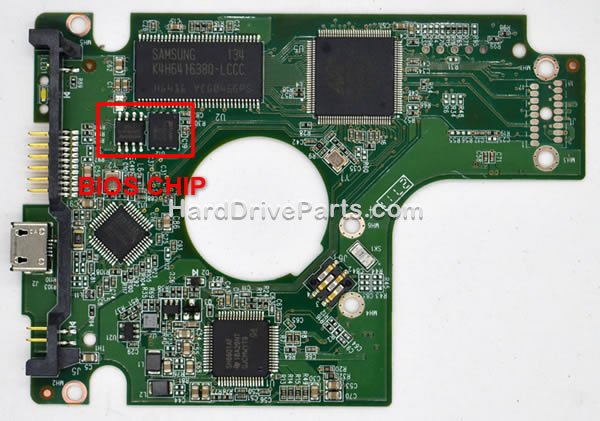 2060-771754-000 Transfert BIOS Carte Disque Dur WD