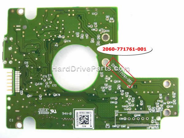 2060-771761-001 Carte Disque Dur WD