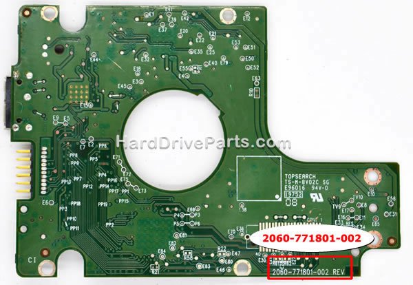 2060-771801-002 Carte Disque Dur WD