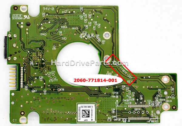 2060-771814-001 Carte Disque Dur WD