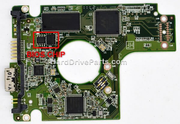 2060-771814-001 Transfert BIOS Carte Disque Dur WD