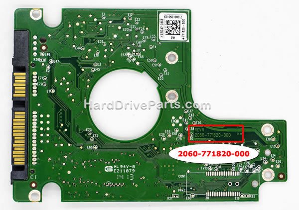 2060-771820-000 Carte Disque Dur WD