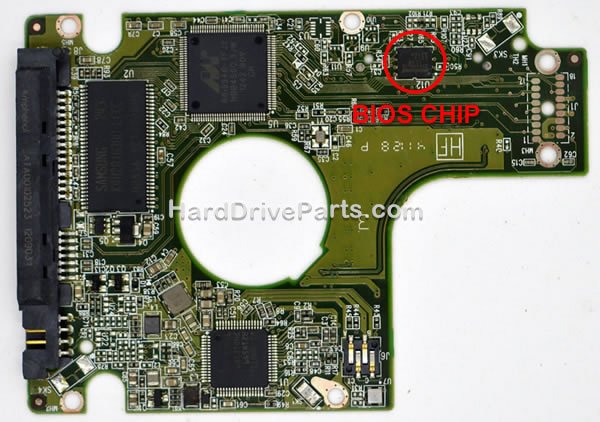 2060-771823-000 Transfert BIOS Carte Disque Dur WD