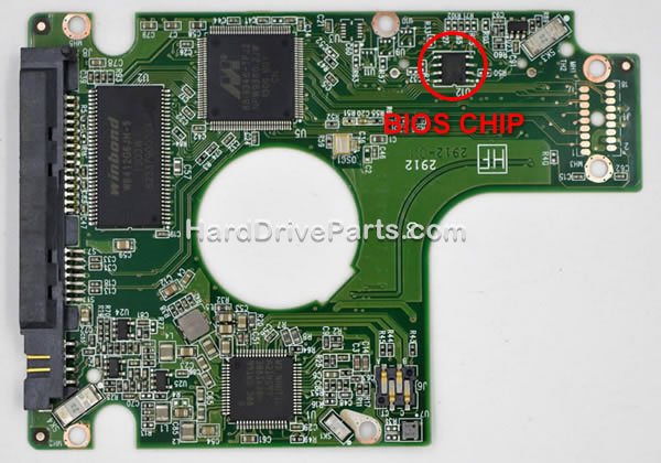 2060-771823-004 Transfert BIOS Carte Disque Dur WD