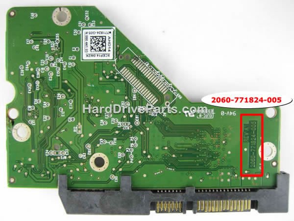 2060-771824-005 Carte Disque Dur WD