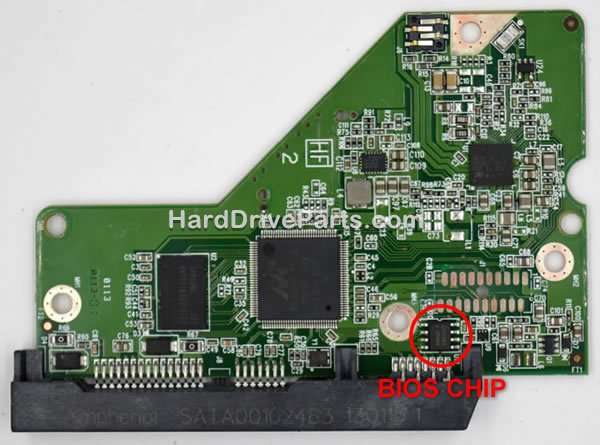 2060-771824-005 Transfert BIOS Carte Disque Dur WD