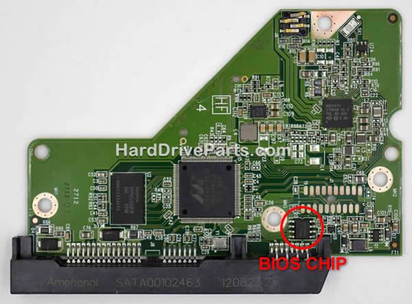 2060-771824-006 Transfert BIOS Carte Disque Dur WD
