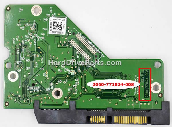 2060-771824-008 Carte Disque Dur WD