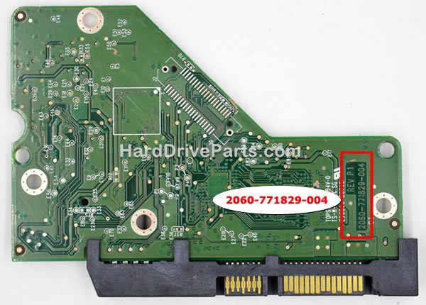 2060-771829-004 Carte Disque Dur WD