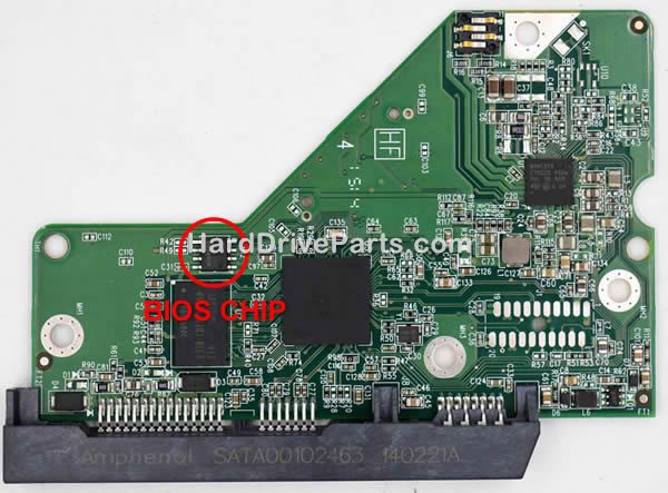 2060-771829-005 Transfert BIOS Carte Disque Dur WD