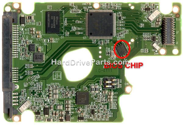 2060-771831-001 Transfert BIOS Carte Disque Dur WD