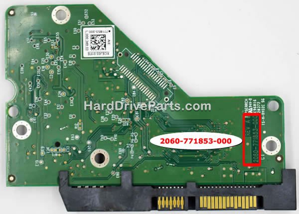 2060-771853-000 Carte Disque Dur WD