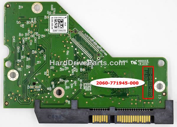 2060-771945-000 Carte Disque Dur WD