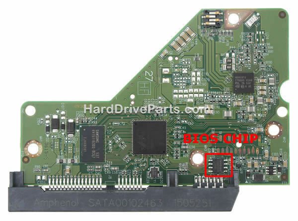 2060-771945-002 Transfert BIOS Carte Disque Dur WD