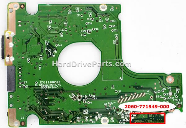 2060-771949-000 Carte Disque Dur WD