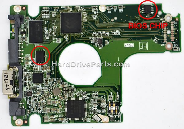 2060-771949-000 Transfert BIOS Carte Disque Dur WD