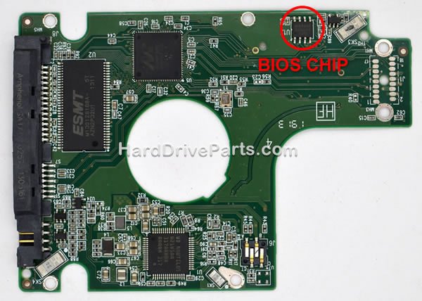 2060-771960-000 Transfert BIOS Carte Disque Dur WD