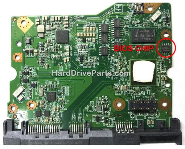 2060-800002-007 Transfert BIOS Carte Disque Dur WD