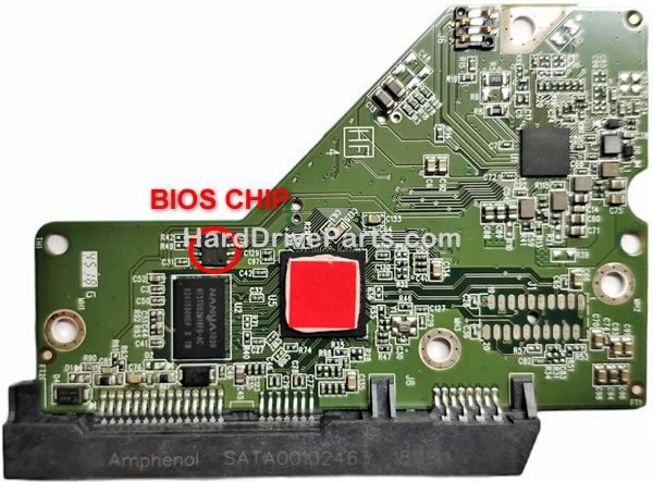 2060-800006-001 Transfert BIOS Carte Disque Dur WD