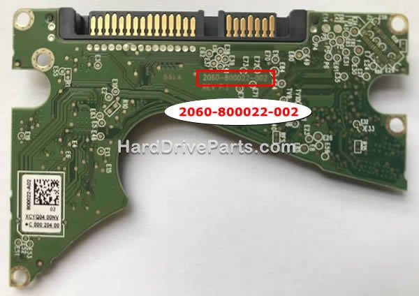 2060-800022-002 Carte Disque Dur WD