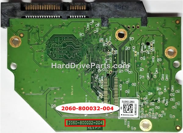 2060-800032-004 Carte Disque Dur WD