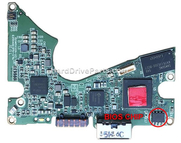 2060-800041-000 Transfert BIOS Carte Disque Dur WD