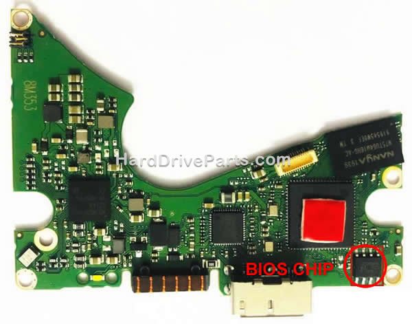 2060-800041-003 Transfert BIOS Carte Disque Dur WD