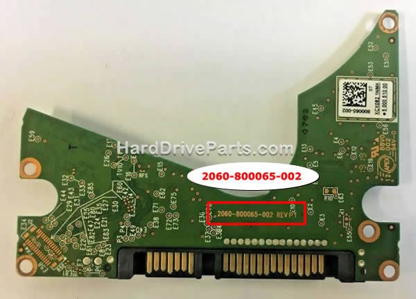 2060-800065-002 Carte Disque Dur WD