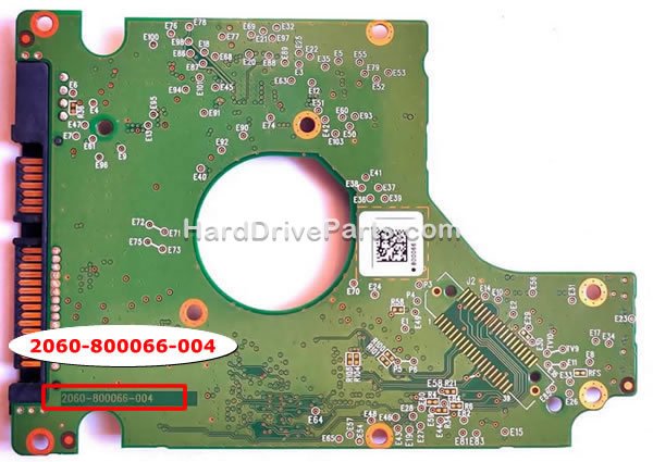 2060-800066-004 Carte Disque Dur WD