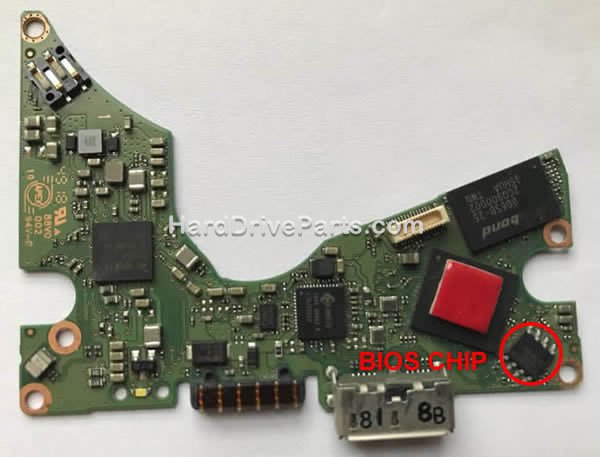 2060-800067-001 Transfert BIOS Carte Disque Dur WD