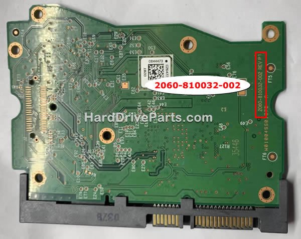 2060-810032-002 Carte Disque Dur WD