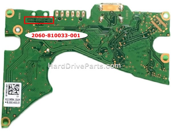 2060-810033-001 Carte Disque Dur WD