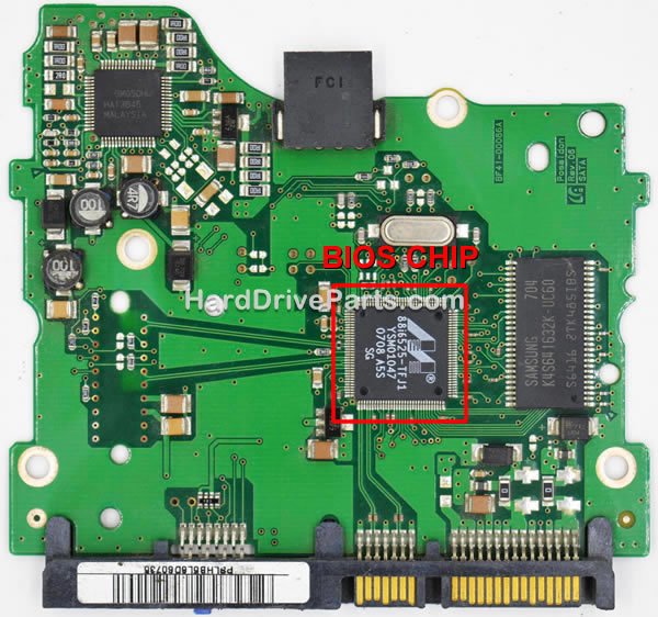 BF41-00086A Transfert BIOS Carte Disque Dur Samsung