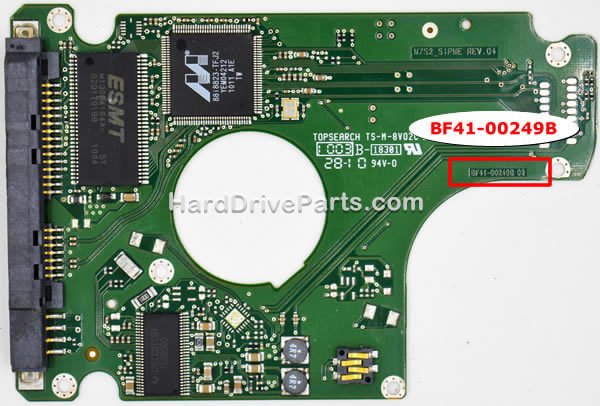 BF41-00249B Carte Disque Dur Samsung