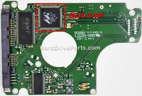 BF41-00249B Transfert BIOS Carte Disque Dur Samsung