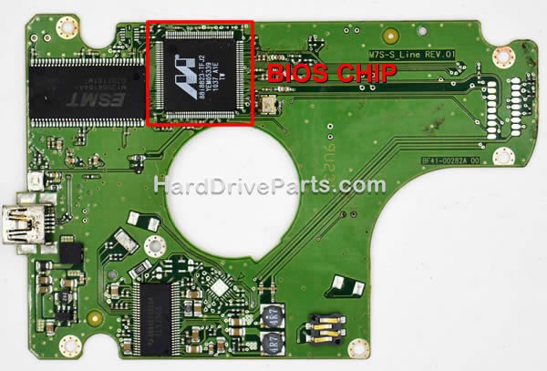 BF41-00282A Transfert BIOS Carte Disque Dur Samsung