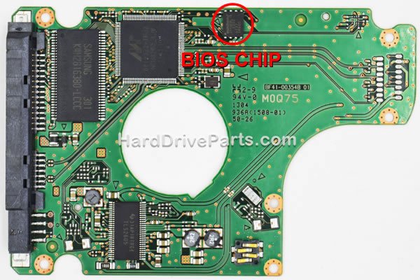 BF41-00354B Transfert BIOS Carte Disque Dur Samsung