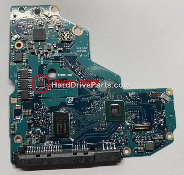G0022A Transfert BIOS Carte Disque Dur Toshiba