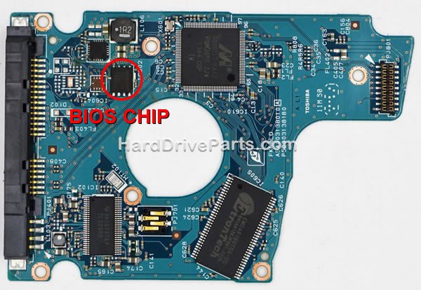 G003138A Transfert BIOS Carte Disque Dur Toshiba