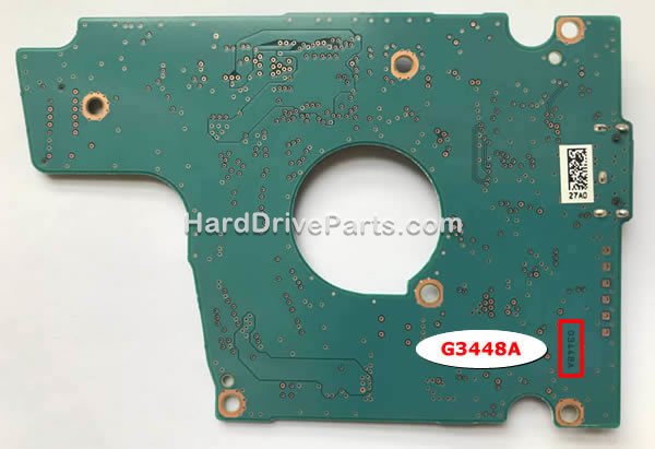 G3448A Carte Disque Dur Toshiba