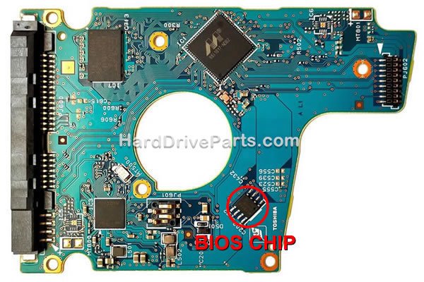 G4311A Transfert BIOS Carte Disque Dur Toshiba