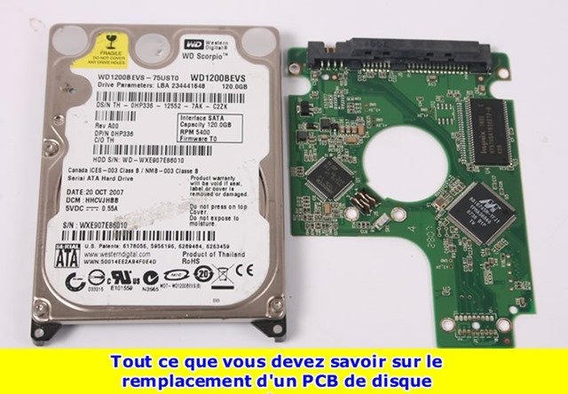 Tout ce que vous devez savoir sur le remplacement d'un PCB de disque dur