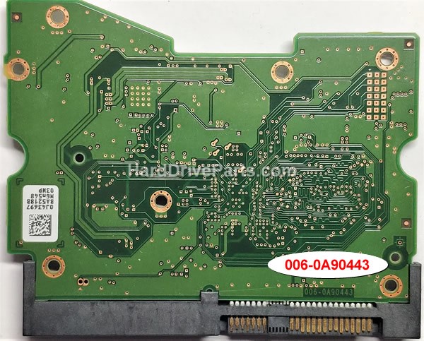 006-0A90443 PCB Disque Dur WD - Cliquez sur l'image pour la fermer