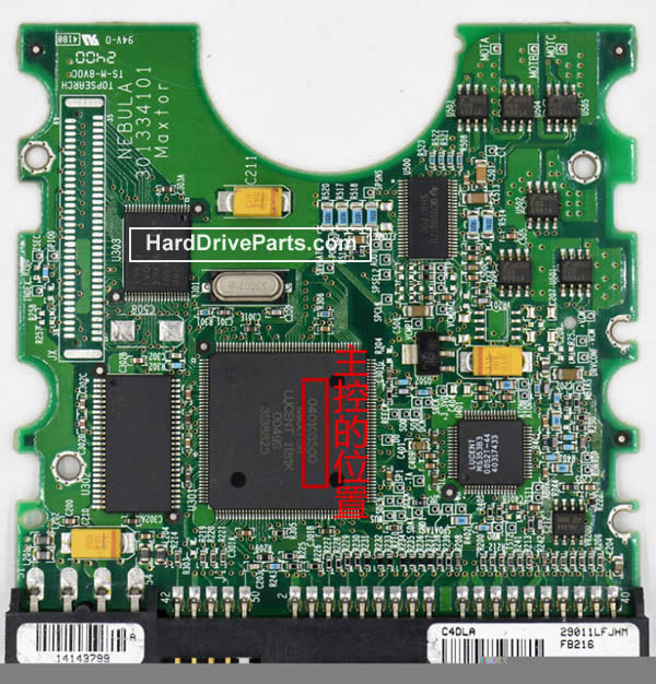 040103500 PCB Disque Dur Maxtor