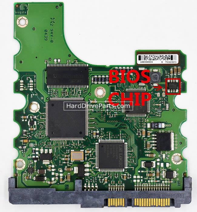 Seagate ST340014AS Carte PCB 100306336